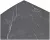 Стол BALDE 140 MATT BLACK MARBLE SOLID CERAMIC / BLACK, ®DISAUR