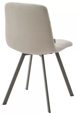 Стул CHILLI SQUARE 355А-02, ткань/ латте каркас М-City