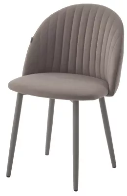 Стул БАРИ Marseille-16 Капучино, велюр / ЛАТТЕ каркас
