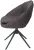 Стул ANABEL 360 град. поворот Черный  Maison 99# / OTE COBBLE 457 / серый каркас, ®DISAUR