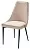 Стул NEPAL-P БЕЖЕВЫЙ #5, велюр/ черный каркас М-City