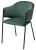 Стул ДИЛЛ, цвет H-30 изумрудный, велюр / черный каркас М-City