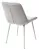 Стул ХОФМАН, цвет H-09 Светло-серый, велюр / белый каркас М-City Стул ХОФМАН, цвет H-09 Светло-серый, велюр / белый каркас М-City