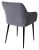 Стул BRANDY-X СЕРЫЙ #27, велюр / черный каркас М-City