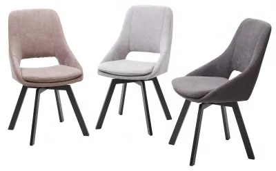 Стул ASP, 360 град. поворот. B5 Капучино, велюр / черный каркас, М-City