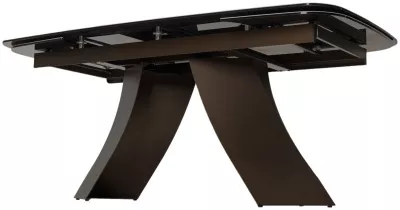 Стол ИОН (YON) 180 цвет TL-109, испанская керамика / Шоколадное золото каркас, ®DISAUR