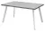 Стол BRICK M 140 Бетон Портленд/ Белый М-City Стол BRICK M 140 Бетон Портленд/ Белый М-City