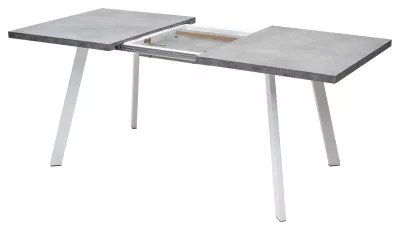 Стол BRICK M 140 Бетон Портленд/ Белый М-City