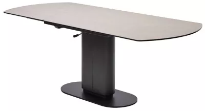 Стол KAI 140 TL-110 поворотная система раскладки, испанская керамика / Темно-серый / Черный, ®DISAUR