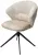 Стул ASTRA 360 град. поворот Белый Sonic 23 ткань / 7525-01 велюр / черный каркас, ®DISAUR