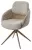 Стул ГРЕЙС (GRACE) 360 град., цвет ЛАТТЕ PENA-110 / HUNTER-120, ткань / ШАМПАНЬ каркас, ®DISAUR