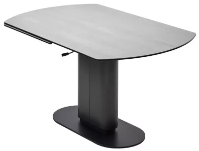 Стол KAI 140 TL-58 поворотная система раскладки, испанская керамика / Темно-серый / Черный, ®DISAUR
