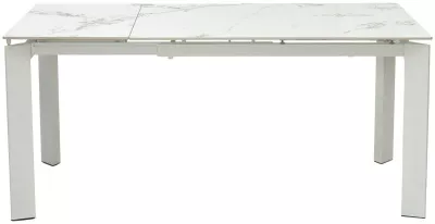 Стол CORNER 120 GLOSS GOLDEN JADE SOLID CERAMIC / WHITE, ®DISAUR