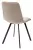Стул ЧИЛИ ПРОФИЛЬ (CHILLI SQUARE) цвет бежевый BLUVEL-40, велюр / черный каркас