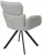 Стул LONG 360 град. поворот. NS10 Серый, букле / черный каркас, М-City Стул LONG 360 град. поворот. NS10 Серый, букле / черный каркас, М-City