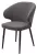 Стул ХИЛТОН, цвет B28 Темно-серый, велюр / черный каркас М-City Стул ХИЛТОН, цвет B28 Темно-серый, велюр / черный каркас М-City
