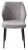 Стул VENA, цвет B22 Серый, велюр / черный каркас М-City