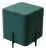 Пуф для гостиной ФЕЛИКС квадратный зеленый #19, велюр / черный каркас М-City Пуф для гостиной ФЕЛИКС квадратный зеленый #19, велюр / черный каркас М-City