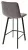 Полубарный стул CHILLI-QB SQUARE графит #14, велюр/ черный каркас (H=66cm) М-City Полубарный стул CHILLI-QB SQUARE графит #14, велюр/ черный каркас (H=66cm) М-City