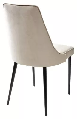 Стул NEPAL-P ЛАТТЕ #25, велюр/ черный каркас М-City