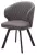 Стул SKAT 360 град. поворот. B28 Темно-серый, велюр / черный каркас, М-City