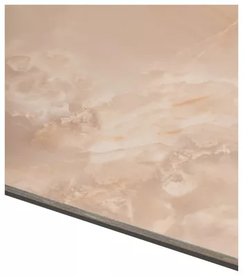 Стол CORNER 120 GLOSS AMBER JADE SOLID CERAMIC / BLACK, ®DISAUR