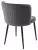 Стул МИЛАНО цвет B28 Темно-серый, велюр / черный каркас