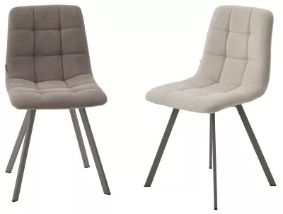 Стул CHILLI SQUARE 355А-02, ткань/ латте каркас М-City