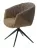 Стул ГИССЕН (GISSEN) 360 град, цвет КОФЕ HP032-08A PU / V885-1, ткань/ экокожа/ ТЕМНО-СЕРЫЙ, ®DISAUR Стул ГИССЕН (GISSEN) 360 град, цвет КОФЕ HP032-08A PU / V885-1, ткань/ экокожа/ ТЕМНО-СЕРЫЙ, ®DISAUR