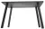 Стол ТИК ТАК 120 цвет ОНИКС, керамика / Черный каркас