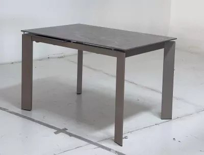 Стол CORNER 120 MATT LATTE STONE SOLID CERAMIC / TAUPE, ®DISAUR