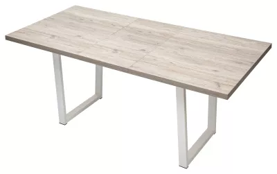 Стол ЛОФТ 160 Дуб Анкона/ Белый