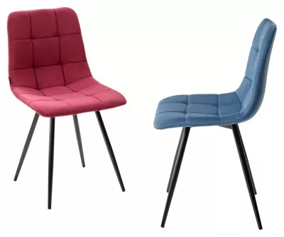 Стул UNO 25 ВИННЫЙ #16, велюр / ЧЕРНЫЙ, М-City