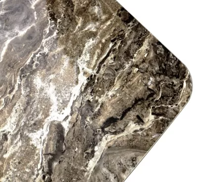 Стол МАРСЕЛЬ 220 RITCHER DOVE Amadeus, керамика / Черный М-City