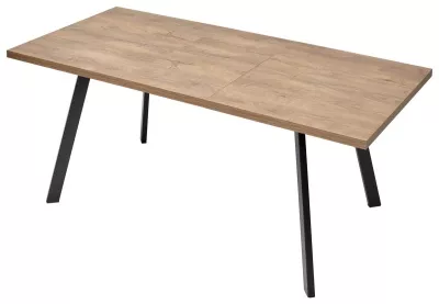 Стол BRICK M 140 Дуб Канзас/ Черный М-City