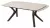 Стол КИРАН (KIRAN) 180 БЕЖЕВЫЙ МРАМОР (MATTE SICILY BEIGE SOLID CERAMIC) / Орех темный, ®DISAUR