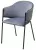 Стул ДИЛЛ, цвет H-14 Серый, велюр / черный каркас М-City
