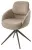 Стул ГРЕЙС (GRACE) 360 град., цвет БЕЖЕВЫЙ (PENA-120 / G1229-3, ткань / ЛАТТЕ каркас, ®DISAUR