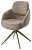 Стул ГРЕЙС (GRACE) 360 град. цвет БЕЖЕВЫЙ PENA-120 / G1229-3, ткань / ШАМПАНЬ  каркас, ®DISAUR