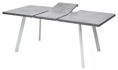 Стол BRICK M 140 Бетон Портленд/ Белый М-City