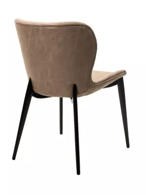 Стул КЛОД, цвет Kiprus-03 Латте, искусственная замша / черный каркас М-City