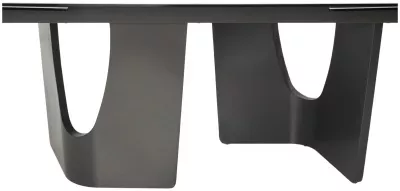 Стол БИРГЕР (BIRGER) 200 цвет KL-188 Контрастный мрамор, итал./ Темно-серый, ®DISAUR