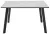 Стол ТИК ТАК 120 цвет ОНИКС, керамика / Черный каркас