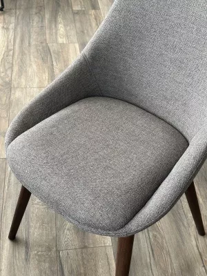 Стул DANIEL Grey Lena-450, ткань / орех, ®DISAUR