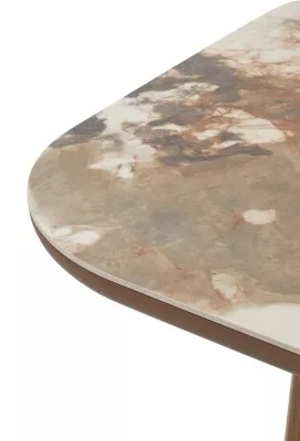 Стол BARK 180 цвет CA035, керамика / Орех, ®DISAUR