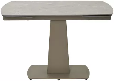 Стол BALDE 140 MATT LATTE STONE SOLID CERAMIC / TAUPE, ®DISAUR