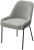 Стул GAVI Garna-018 серый, ткань / черный каркас, ®DISAUR